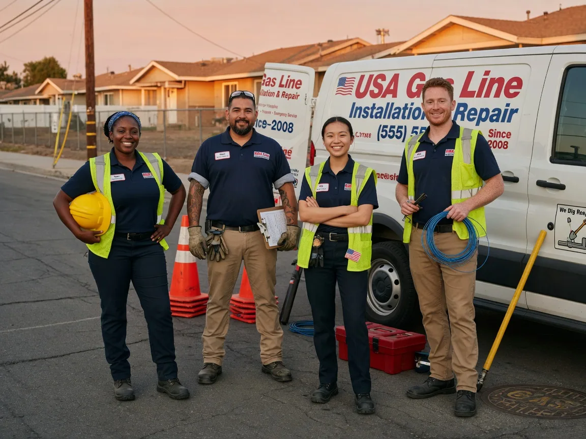 Gas Line Installation company in Van Buren, OH